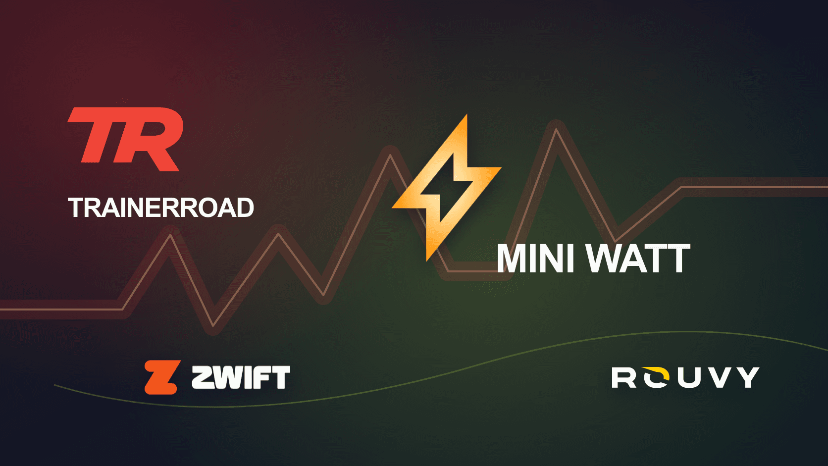 TrainerRoad compared with MINI WATT, Zwift, and ROUVY for indoor workouts